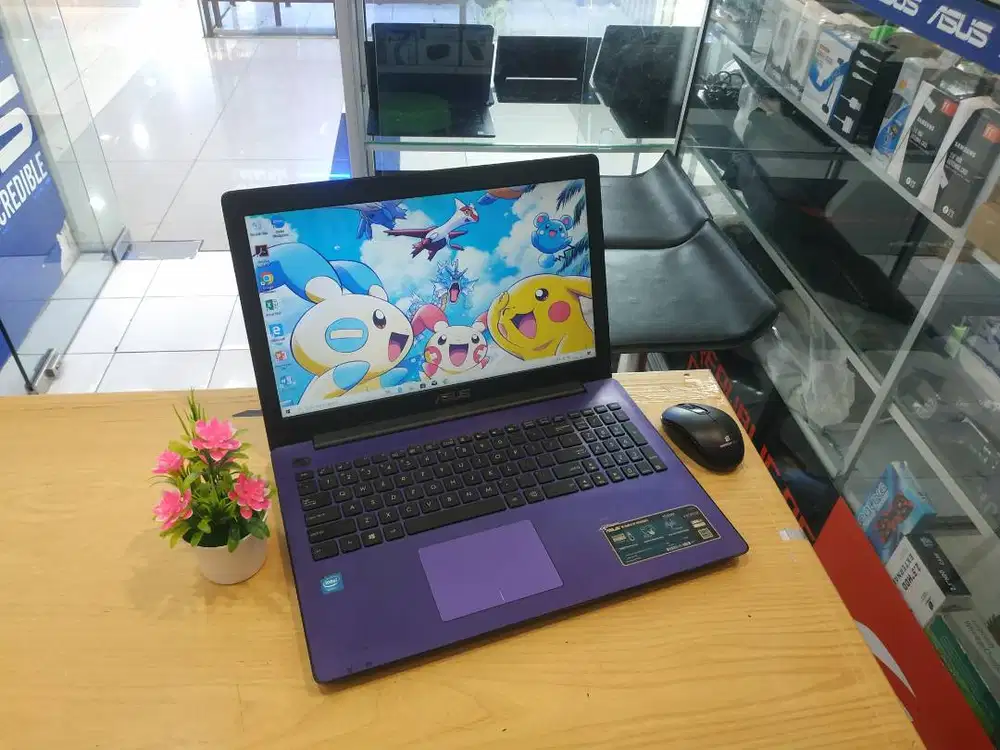 jual laptop belajar asus x553m celeron ram 2gb hdd 500gb