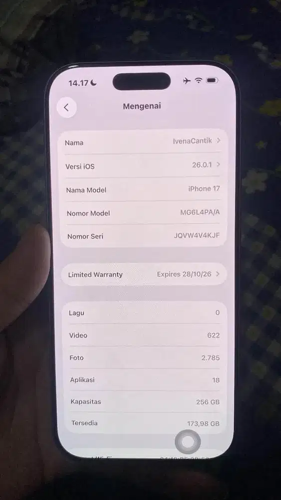 Iphone 17 128GB IBOX