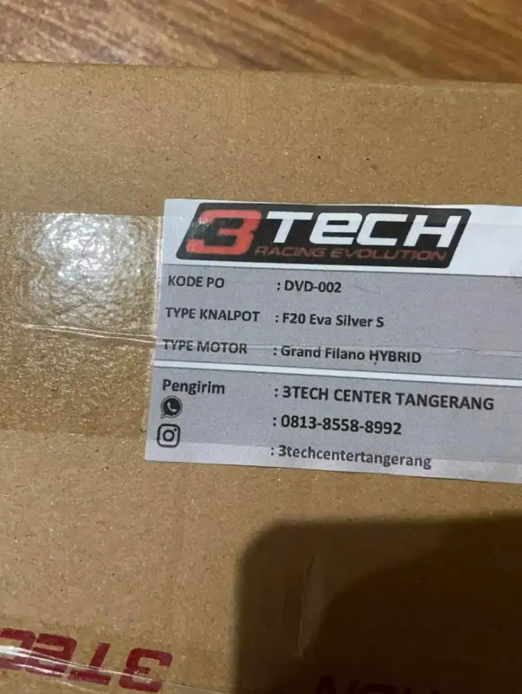 Knalpot 3Tech Yamaha Filano