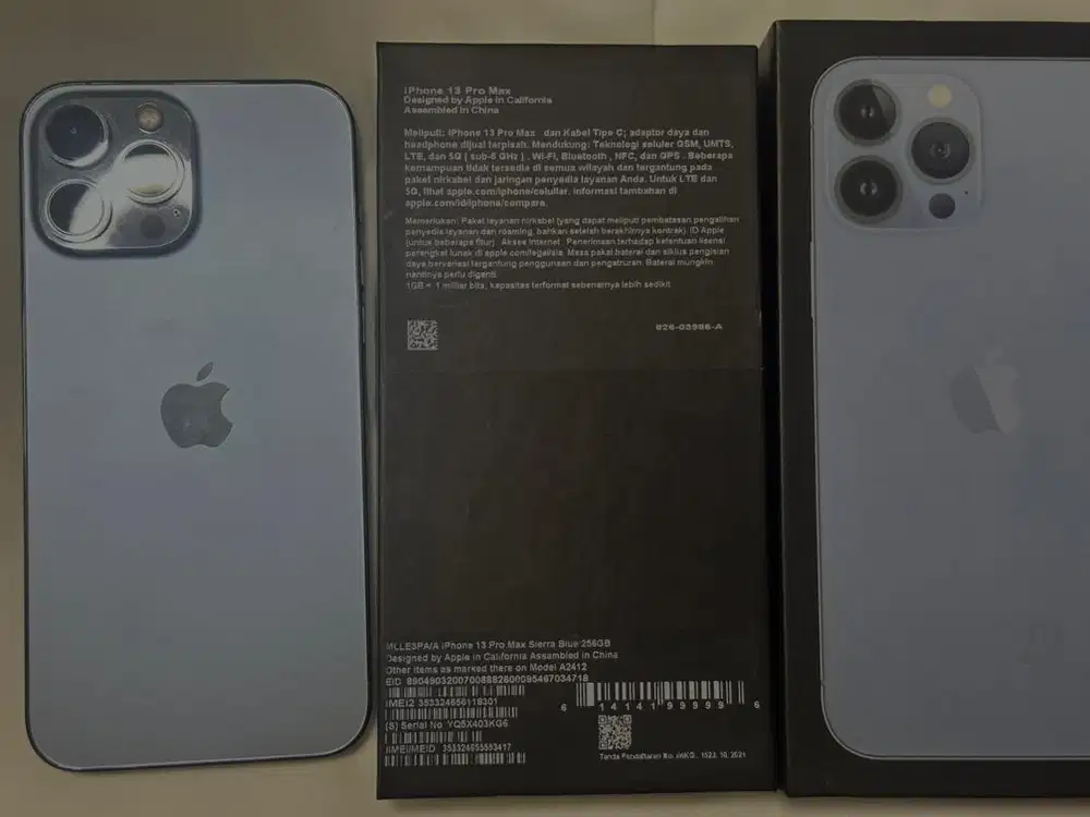 iBox iPhone 13 promax 256 no minus no lecet