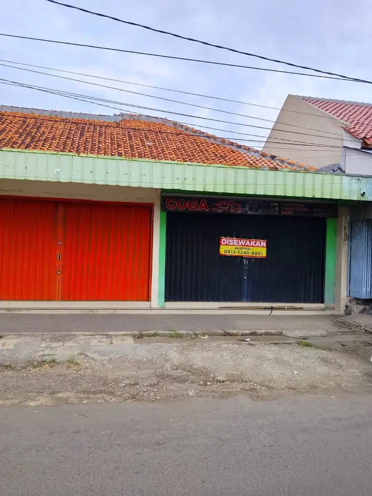 DIKONTRAKKAN 2 KIOS TOKO STRATEGIS DAERAH WERU KIDUL, KAB. CIREBON