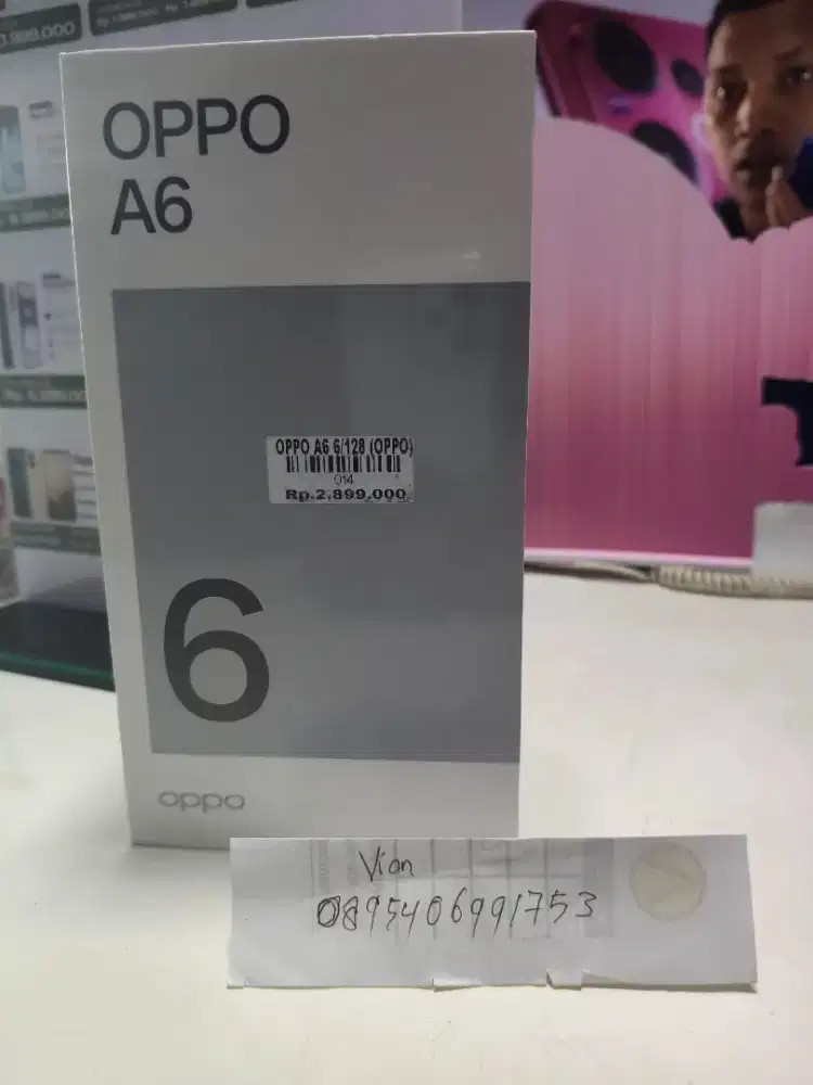 Oppo A6 ram 6+6/128 Atlantis dahsyat