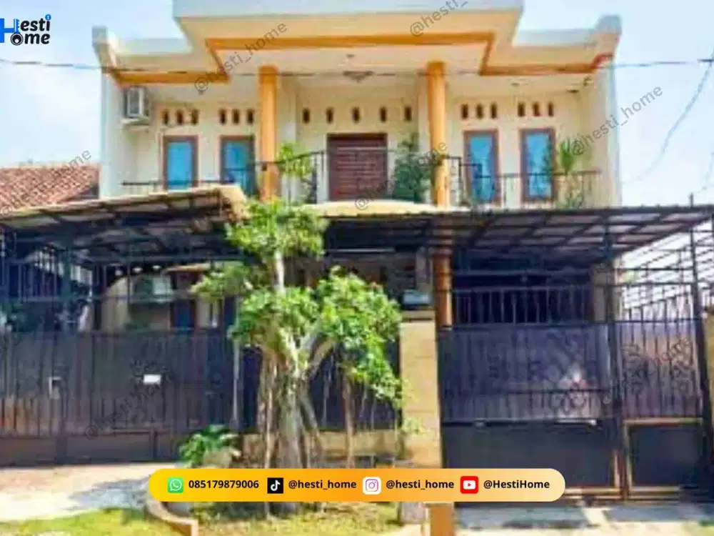 Rumah Siap Huni Full Furnish Luas 162m2 Sendangmulyo Semarang SHM Garasi 3 Mobil