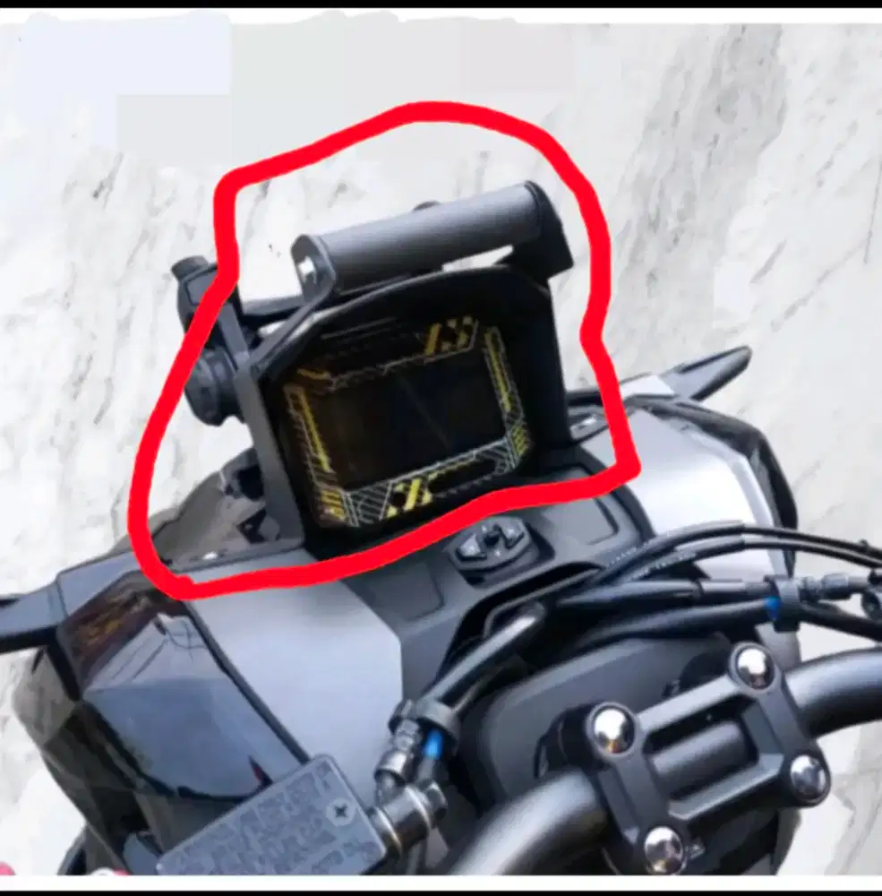 Bracket Ekstensi Holder HP di dashboard Honda ADV 160