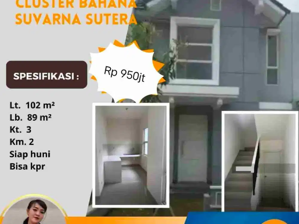 Termurah Bisa KPR Suvarna Sari Bahana Cikupa Tangerang