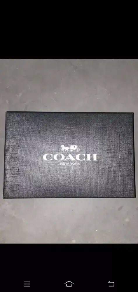Coach Wallet + Cars Holder