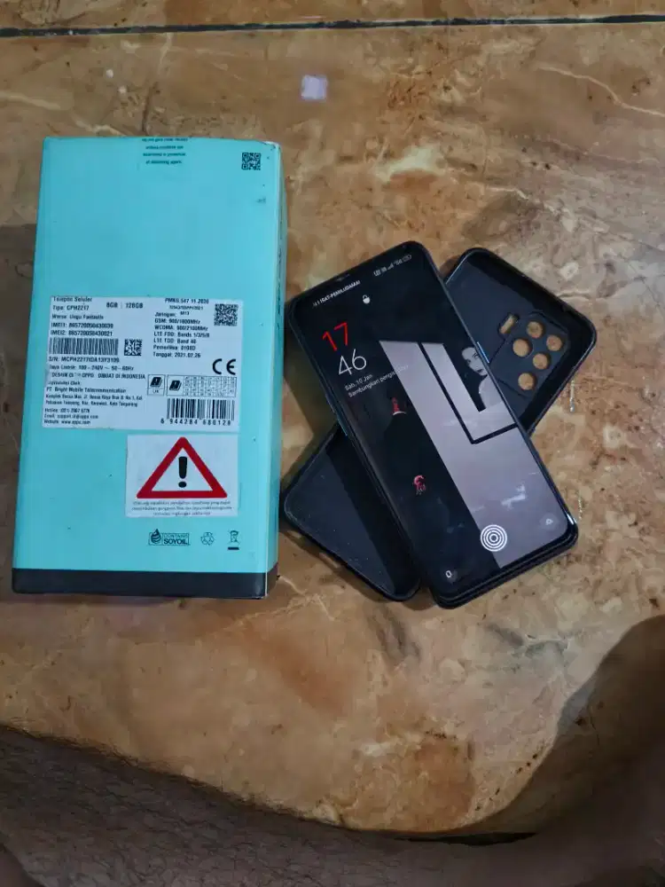 Oppo reno 5f (ori) mulus 99%