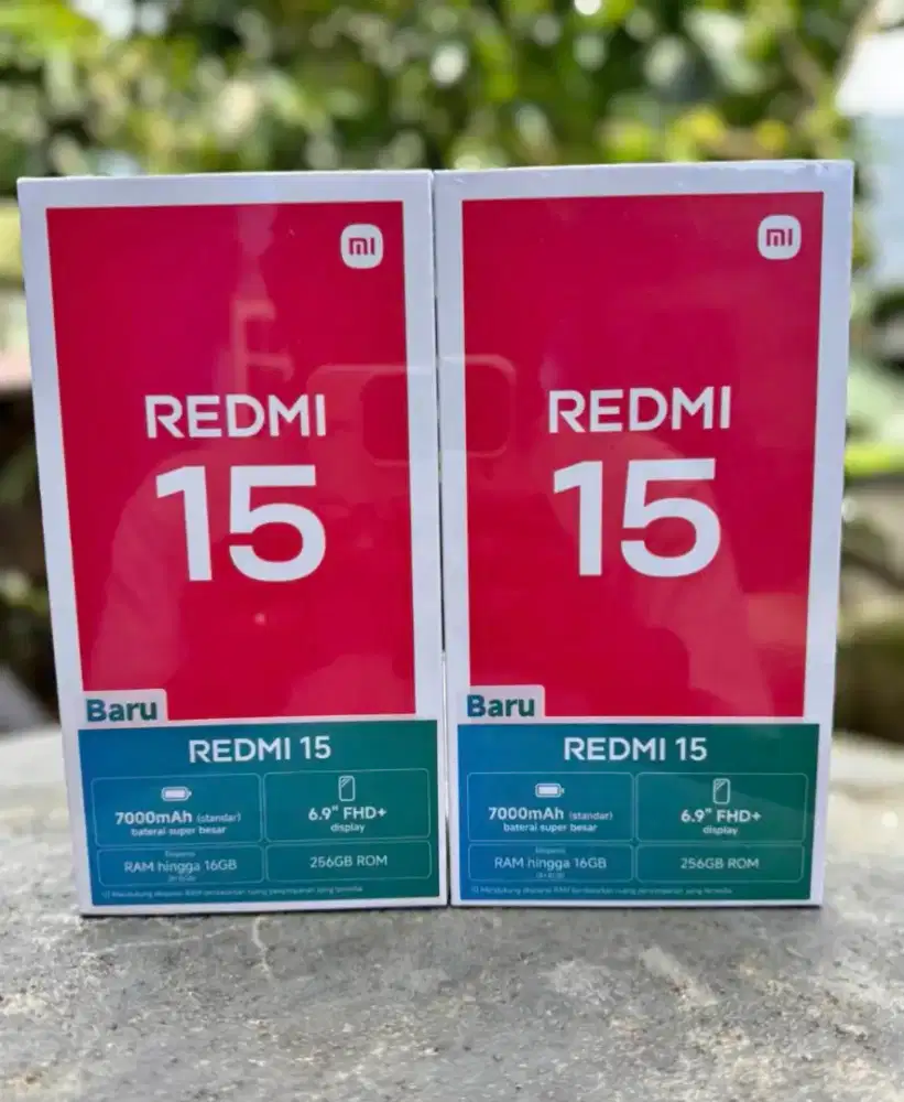 Redmi 15 8/256 Garansi Resmi Baru Dan segel