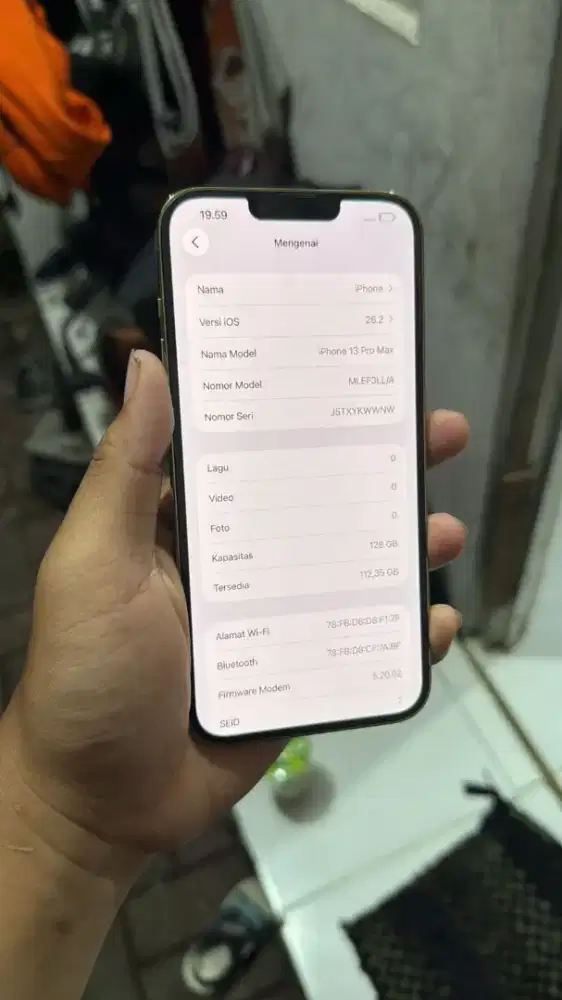 iPhone 13 promax 128 Inter all operator