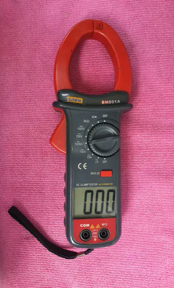 Tank Amper Sanfix BM801ABM 801A Digital Clamp 1000Ampere