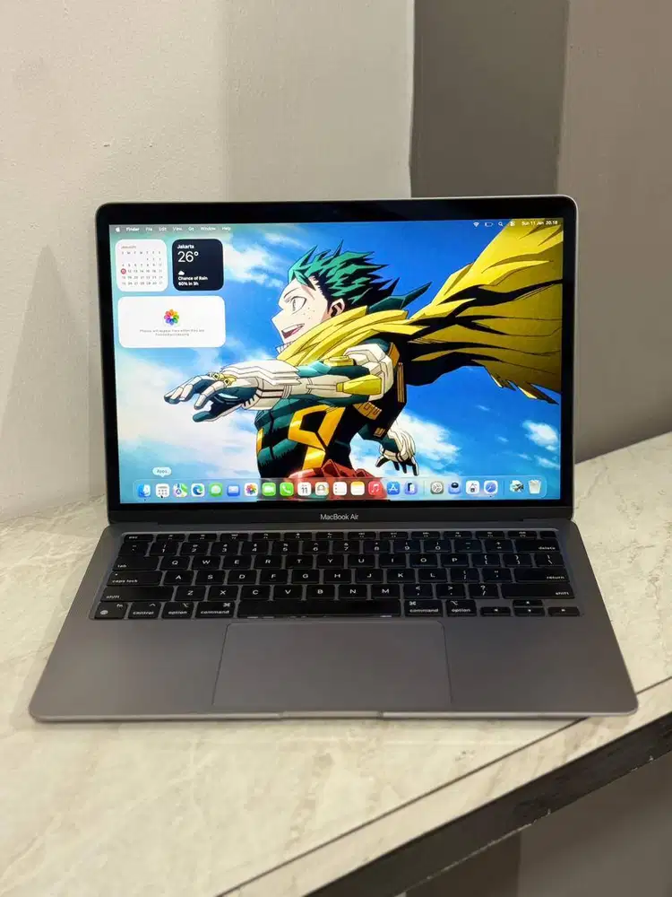MacBook Air M1 2020 RAM 8GB SSD 1TB 13inch Retina Display Jernih