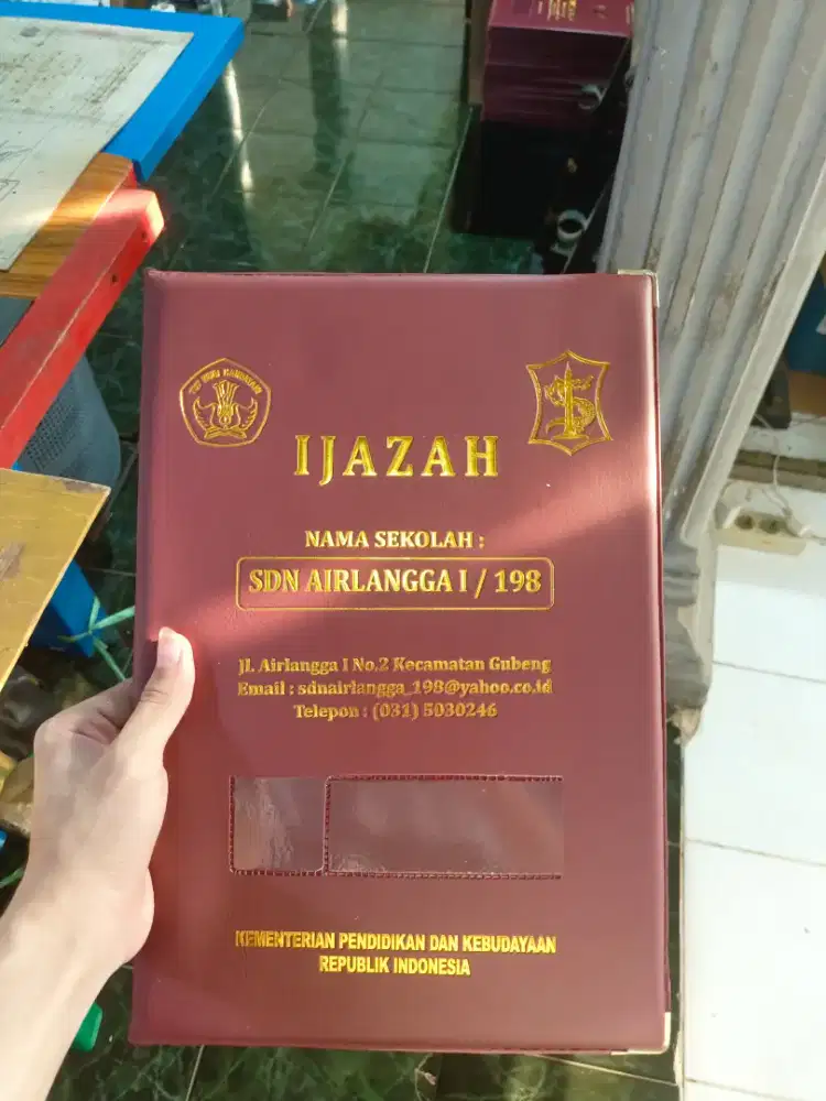 JUAL MAP IJAZAH & RAPORT
