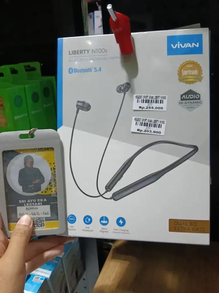 Headset Vivan sport Liberty Atlantis dahsyat