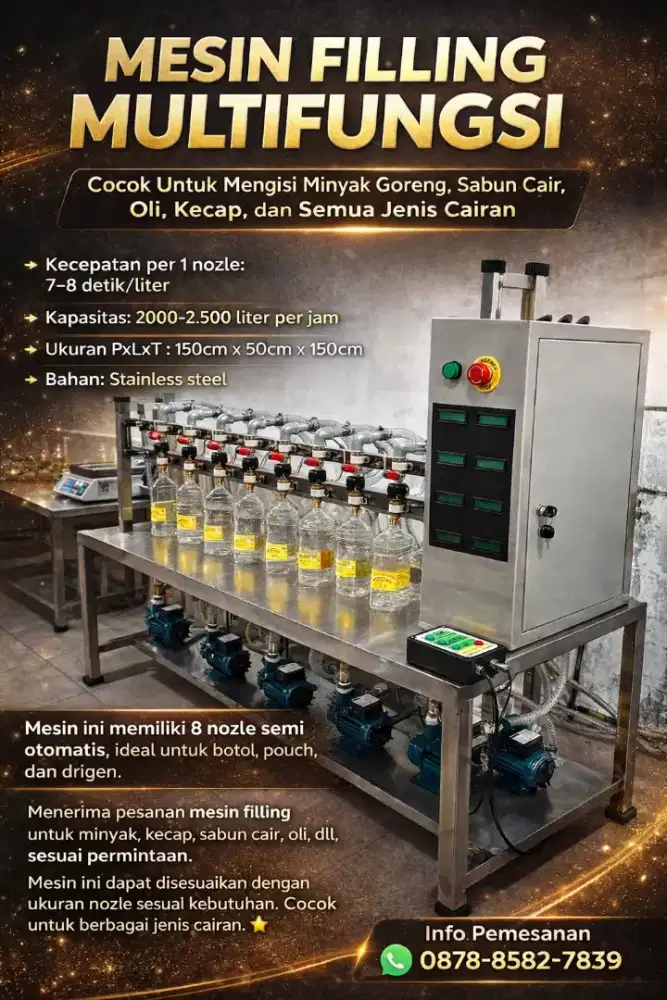 Mesin filling multifungsi