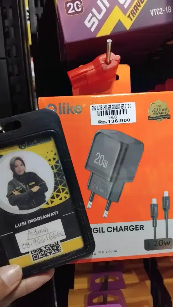 OLIKE CHARGER GAN 20CC C TO C | ATLANTIS DAHSYAT