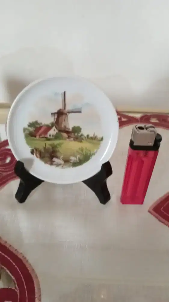 Pajangan Piring Keramik Antik Merk Royal Schwabap