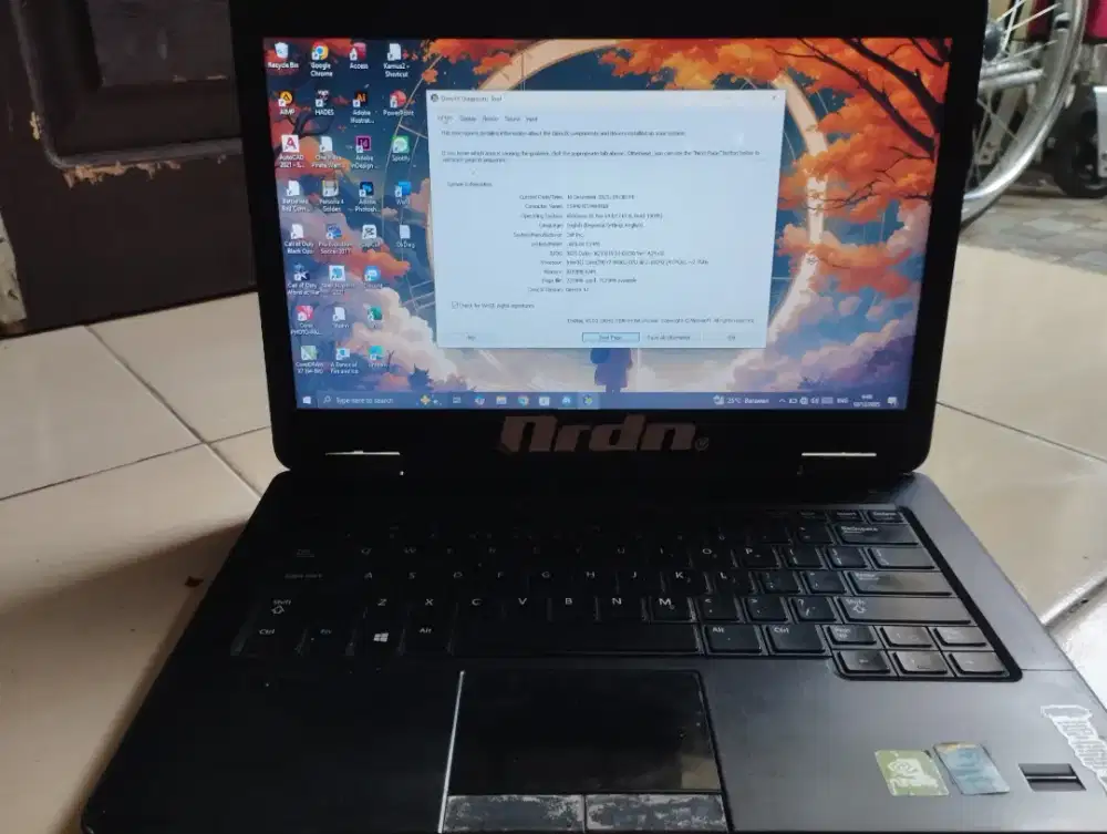 Jual Laptop Dell i7 Gen 4, Ram 8 dan VGA GT 720