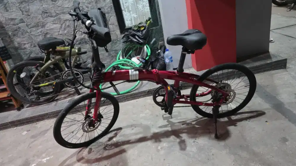 Di jual sepeda lipat verge D9