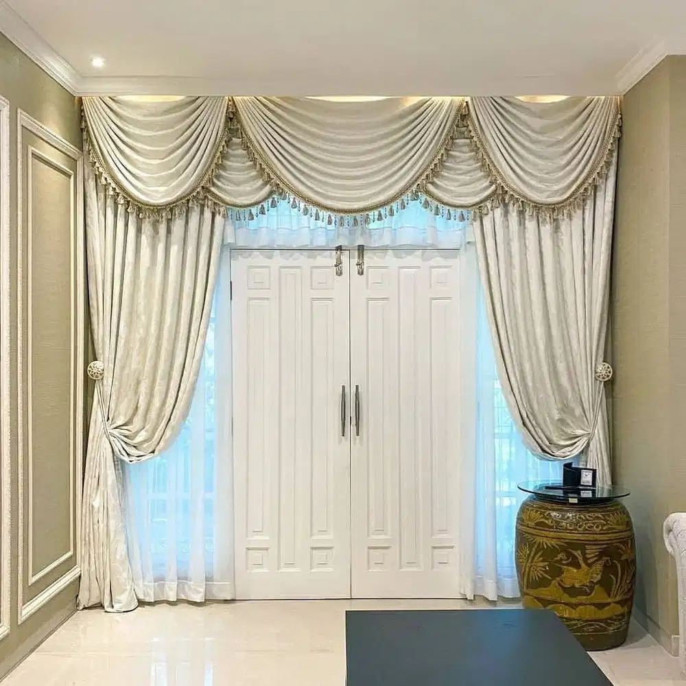 Termewah Gorden & Blind Vertikal/Vertical Roll/Roller Gordyn Hordeng