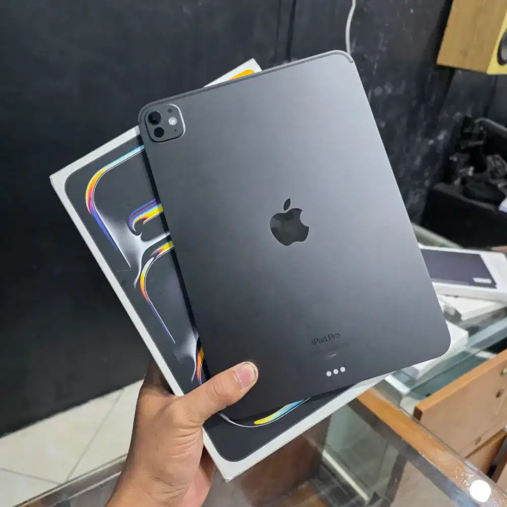 iPad pro m4 256gb resmi iBox mulus