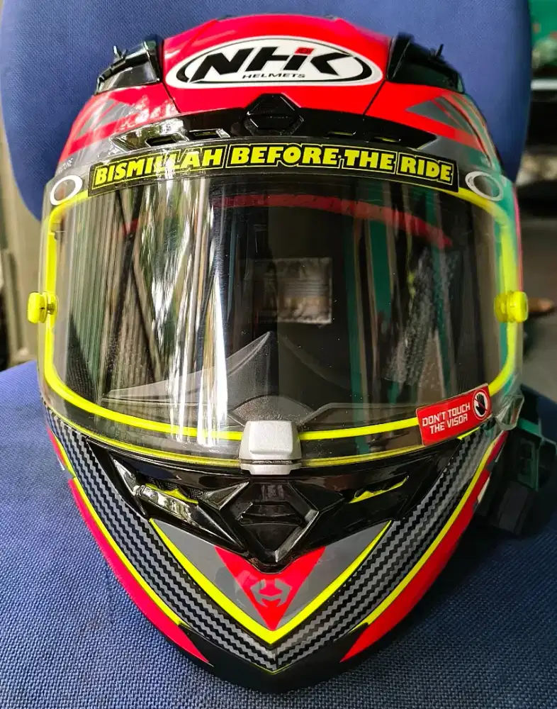 NHK FULLFACE RX9 DOUBLE VISOR MULUSSS SIZE M..