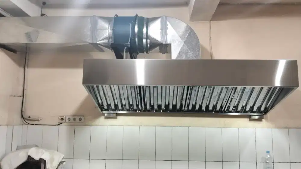 Exhaust hood stainless steel