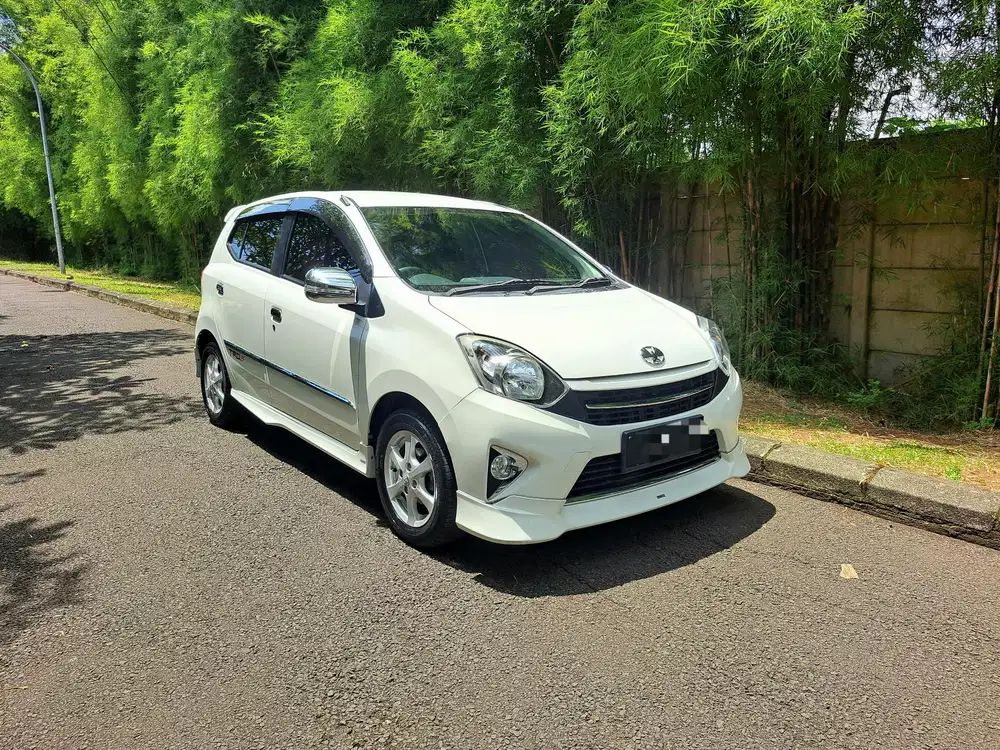 JUAL CASH KM 46 RB AGYA TRD AUTOMATIC 2016 PUTIH TOYOTA