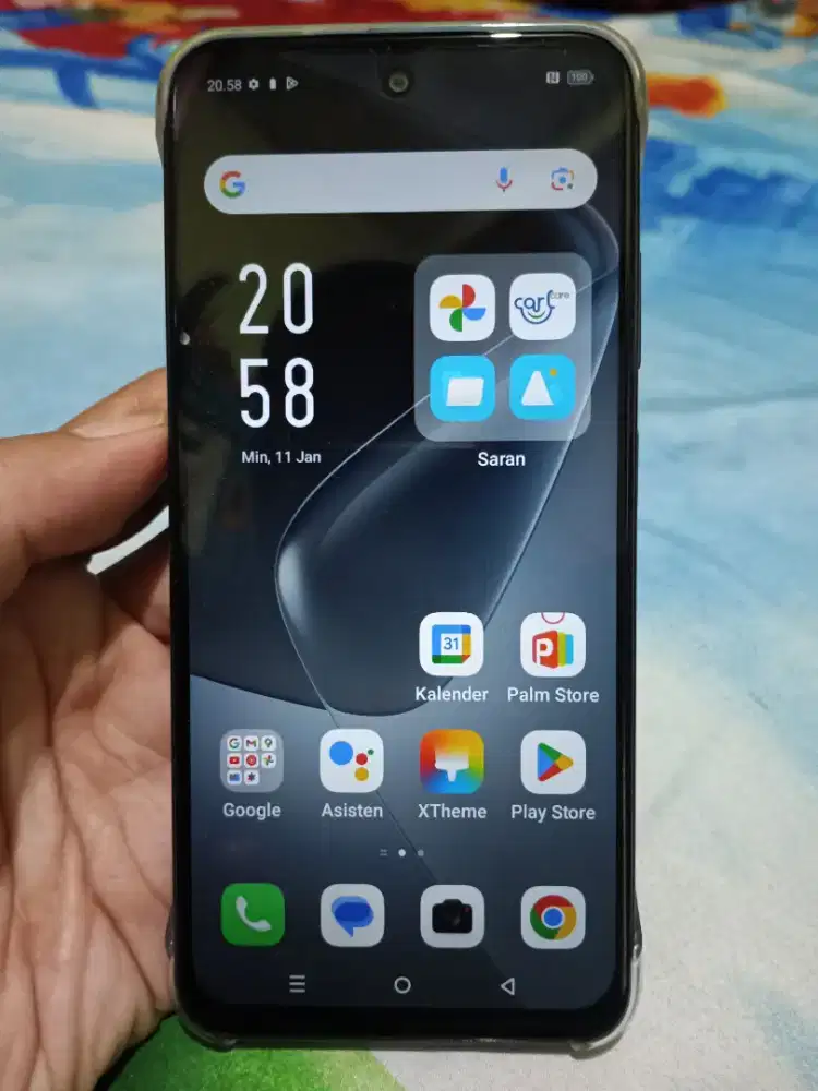 infinix hot 50i ram 6/128, masih garansi, fullset pakai dari baru