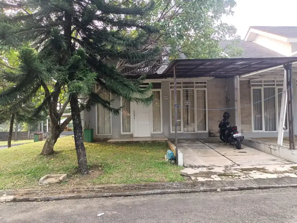Rumah di Perumahan Sentul Alaya, Cluster Allegro Blok H-11, lingkungan eksklusif dan nyaman.