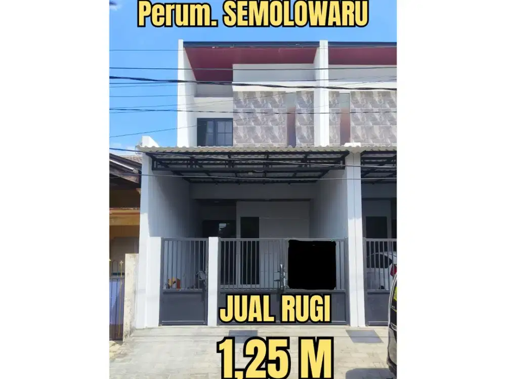 ‼️TERMURAH, TURUN HARGA‼️ RUMAH BARU GRESS PERUM SEMOLOWARU NGINDEN MANYAR KLAMPIS RUNGKUT SURABAYA TIMUR. DEKAT MASJID, MERR, KAMPUS, RS, Dsb