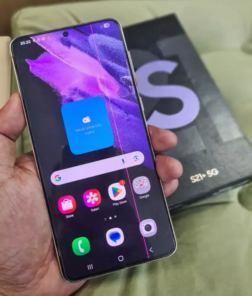 Samsung s21 plus 5G fullset resmi