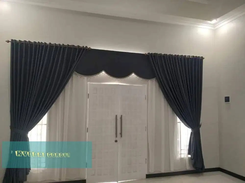 Toko Tirai Gorden Jendela Gordyn Mewah Hordeng Terbaru Murah