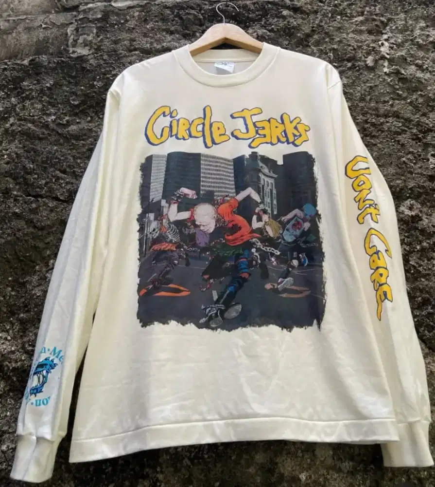 Kaos Long Sleave  Band Punk Circle Jerk