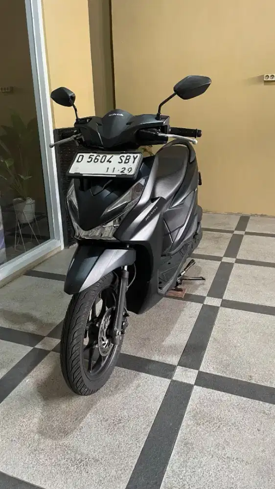 ODO 8K, Honda Beat Deluxe Keyless CBS ISS Tahun 2024, Pajak Baru