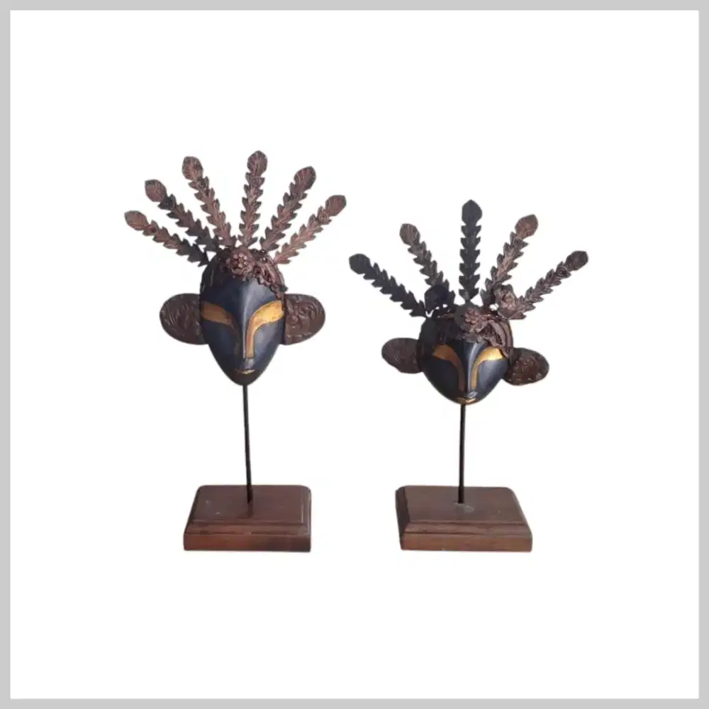 Pajangan Hiasan Pengantin Jawa Wanita [ 2 pcs ]