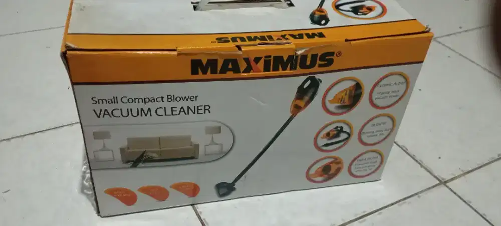 Jual vakum clener masih 90% baru sekali pakai mulus