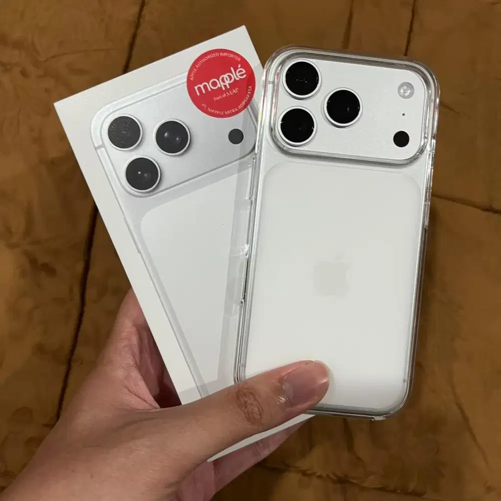 iPhone 17 Pro 256gb Silver Digimap Resmi Second Banyak Bonus