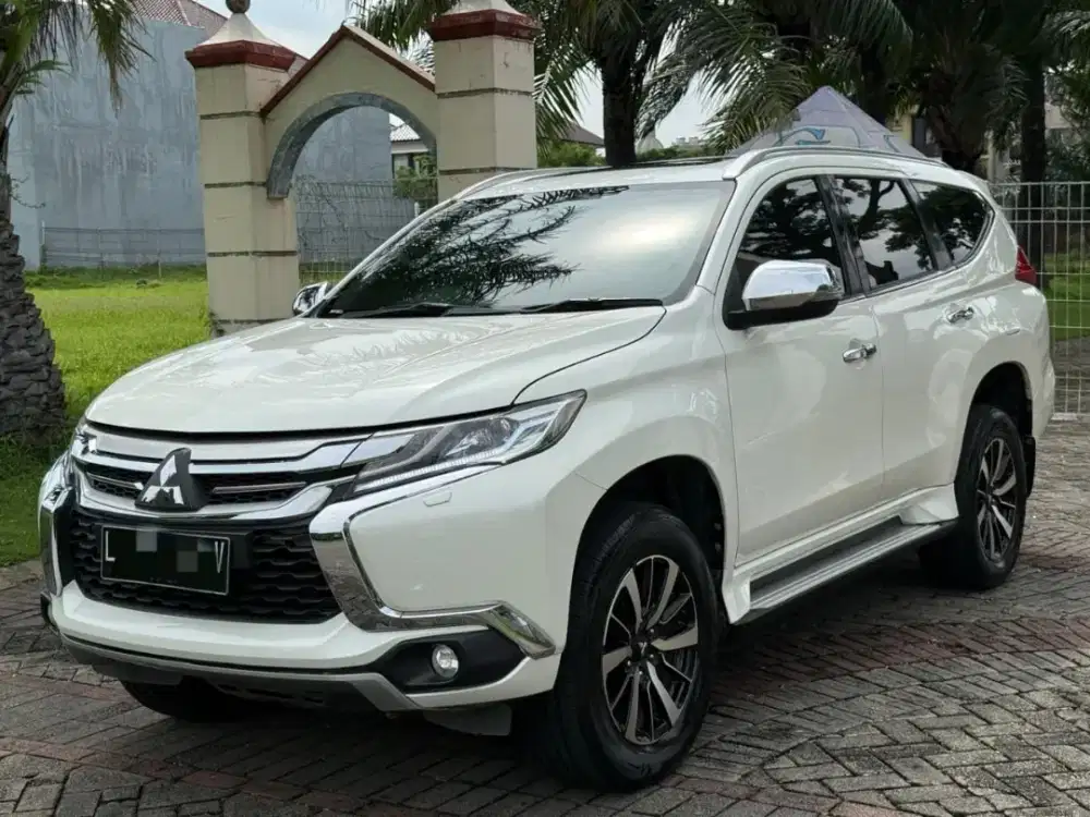 Mitsubishi All New Pajero Dakar 2016 Matic Putih Low kilometer