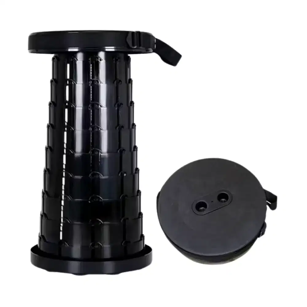 *HARGA PAS* Kursi Lipat Indoor Outdoor Warna Hitam