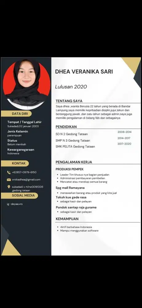 Cari pekerjaan apa saja yang penting halal