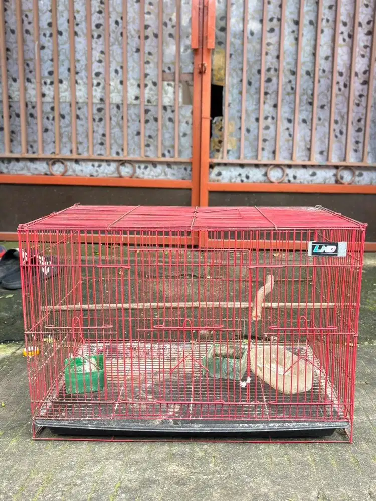 Kandang kotak besi ukuran gede