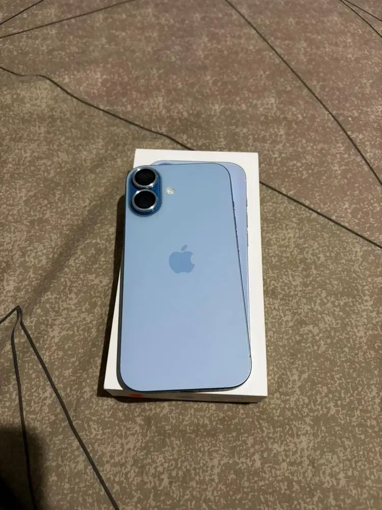 Iphone 17 256gb mist blue second