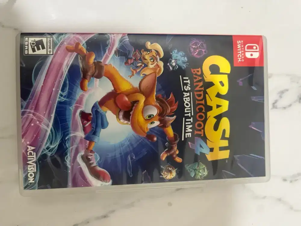 Cartridge Nintendo switch Crash bandicoot 4
