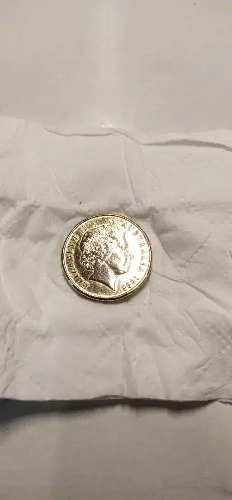 (WAJIB Transaksi Offline) Coin Aus $1.00 Mob Of Ross - Vintage