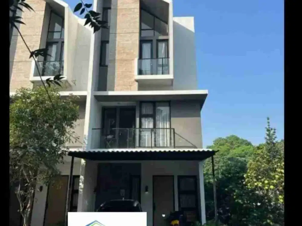 Dijual rumah hook 3 lantai di Provence suite BSD