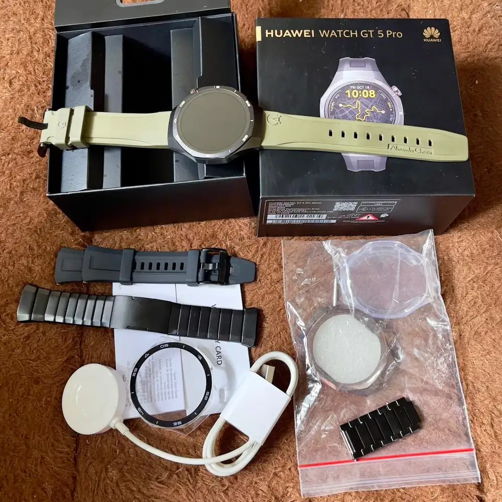 Smart watch huawei gt 5 pro resmi byk bonus full ori