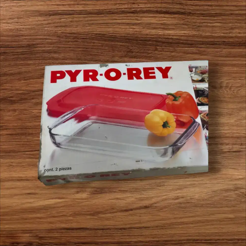 Loyang Kaca Besar + Tutup