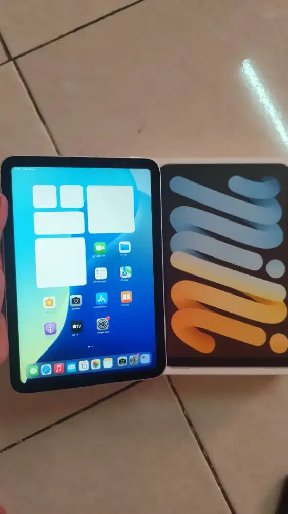 ipad mini gen 6 64gb ibox fullset like new mulus wifi + cell