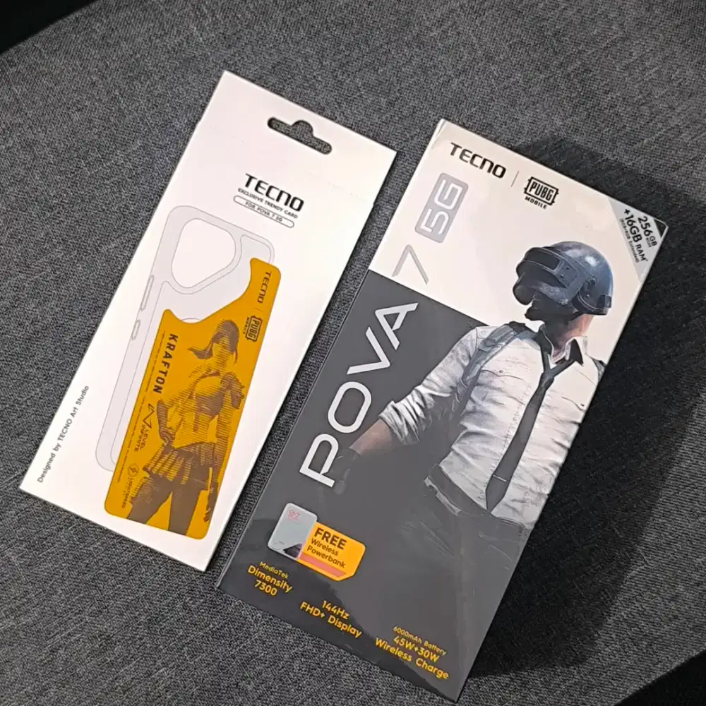 TECNO POVA 7 5G UNIT BARU GARANSI RESMI