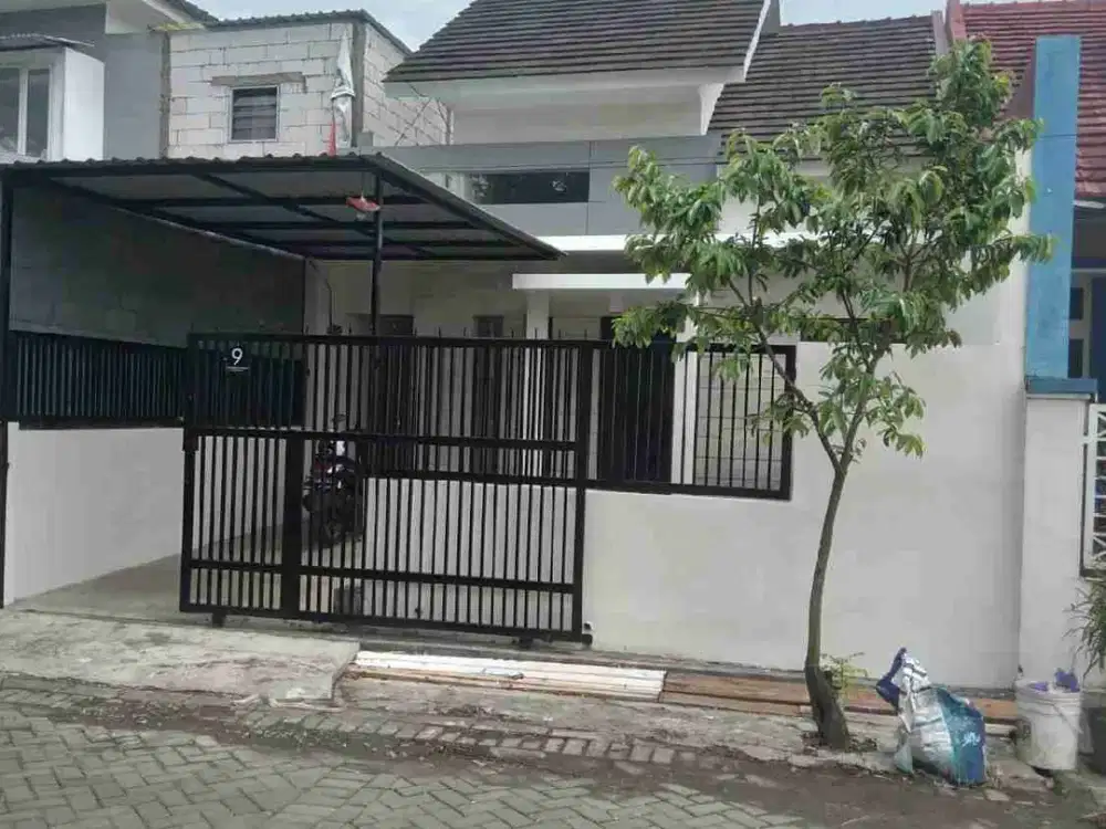 rumah murah luas 197 di sawojajar perbatasan dengan sulfat dekat kampus wisnuwardana dan jalan tol kondisi bagus siap huni